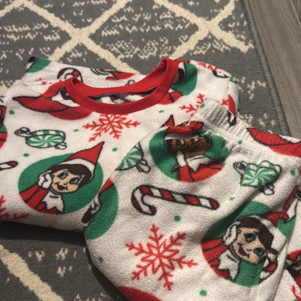 Festive Elf Pajama Set
